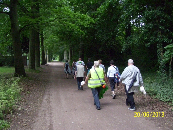 Wandeling naar Bonheiden - 20 juni 2013