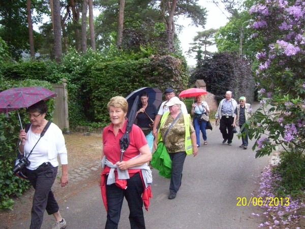 Wandeling naar Bonheiden - 20 juni 2013