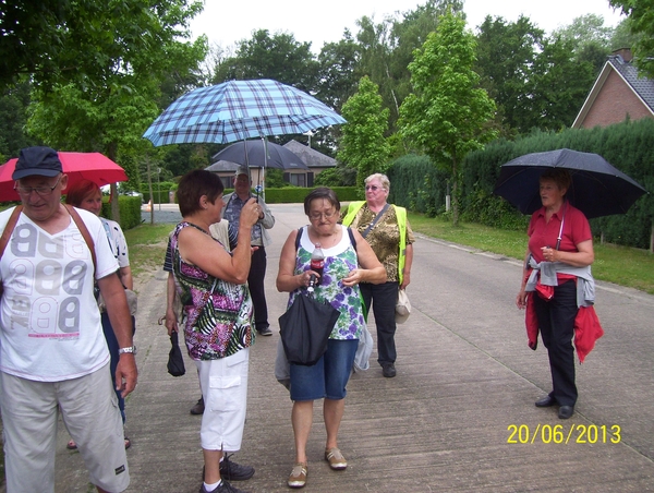 Wandeling naar Bonheiden - 20 juni 2013