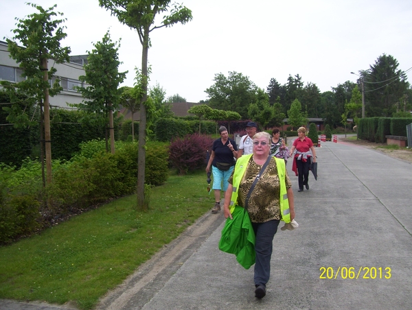 Wandeling naar Bonheiden - 20 juni 2013