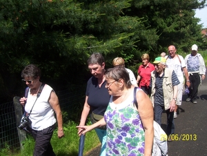 Wandeling naar Bonheiden - 20 juni 2013