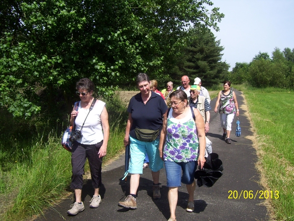 Wandeling naar Bonheiden - 20 juni 2013