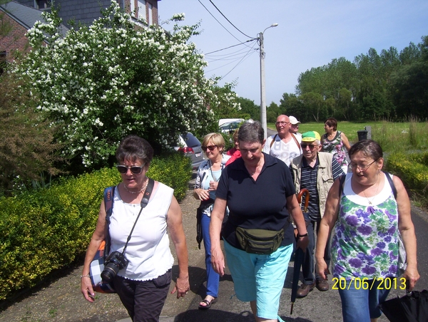 Wandeling naar Bonheiden - 20 juni 2013