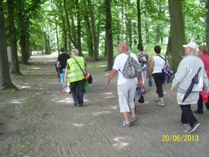 Wandeling naar Bonheiden - 20 juni 2013