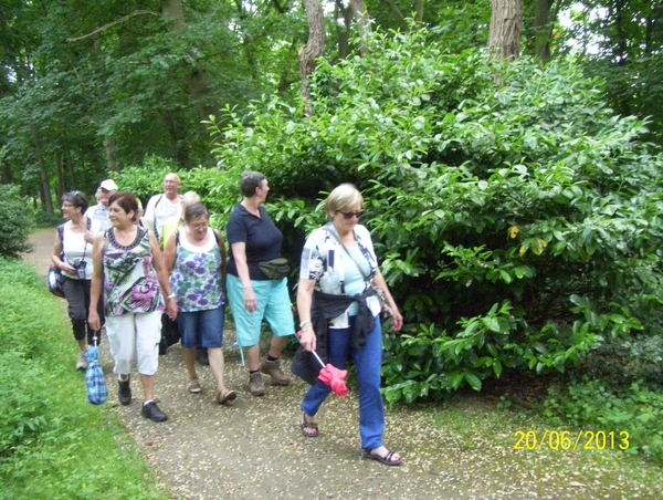 Wandeling naar Bonheiden - 20 juni 2013