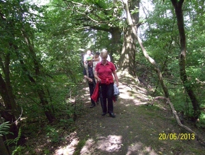 Wandeling naar Bonheiden - 20 juni 2013