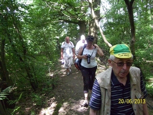 Wandeling naar Bonheiden - 20 juni 2013