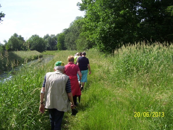 Wandeling naar Bonheiden - 20 juni 2013