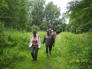 Wandeling naar Vrijbroekpark & Hombeek - 27 juni 2013