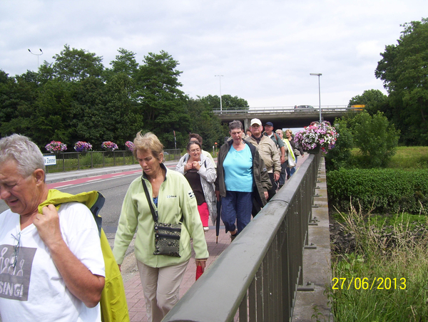 Wandeling naar Vrijbroekpark & Hombeek - 27 juni 2013