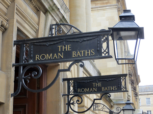 the roman baths  (bath)