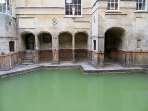 the roman baths  (bath)