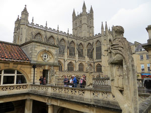 the roman baths  (bath)