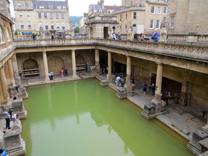 the roman baths  (bath)