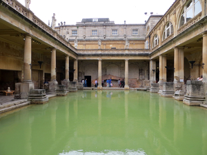 the roman baths  (bath)