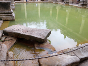 the roman baths  (bath)