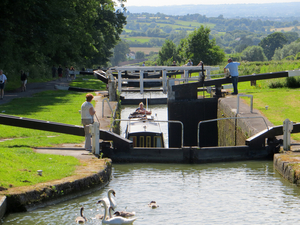 caen hill locks  (devizes)