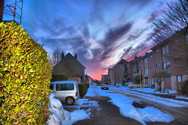 MEISE BAPTIST DEDONDERSTRAAT WINTER HDR.