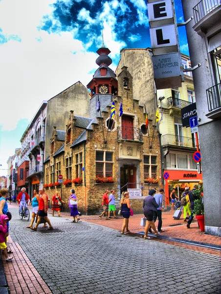 BLANKENBERGE BUREAU VAN TOERISME HDR