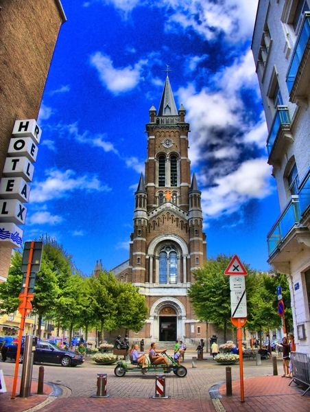 BLANKENBERGE KERK HDR.