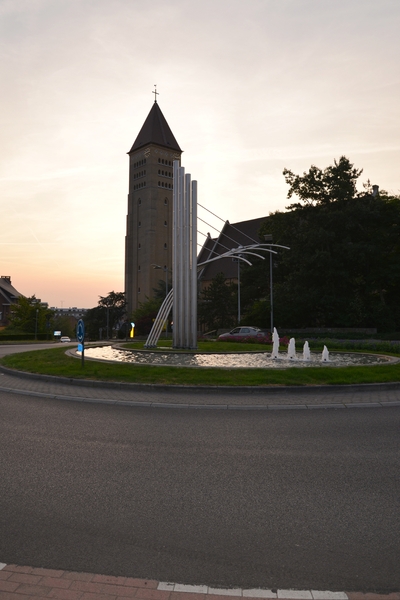 105  Uitstap Genk en Mini Europa 13-15 juli 2013 - Kerk Genk