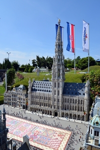 154  Mini Europa - België Brussel grote markt