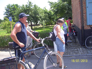 Wandelen met de fiets - 18 juli 2013