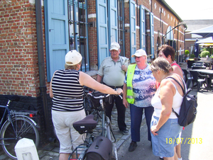 Wandelen met de fiets - 18 juli 2013
