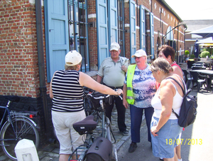 Wandelen met de fiets - 18 juli 2013