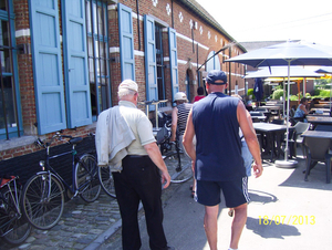 Wandelen met de fiets - 18 juli 2013