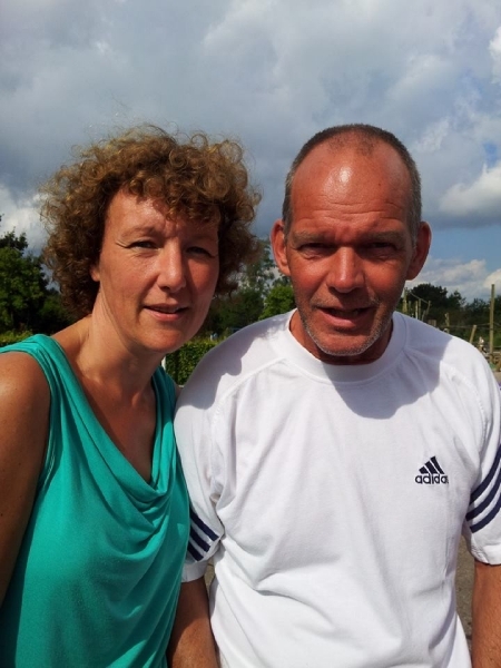 Dolfinarium Danilla en Pieter.