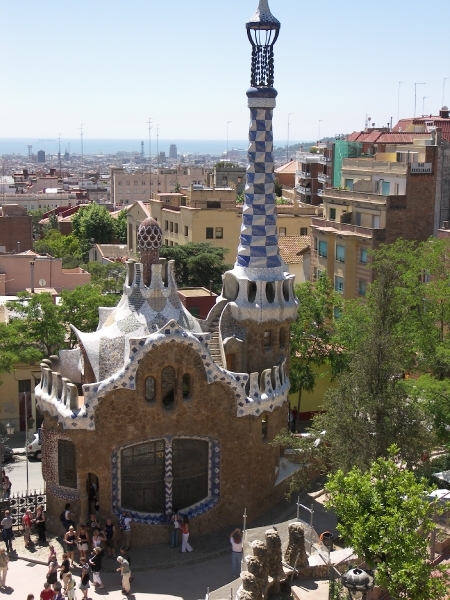 Park Gell door Antonio Gaudi