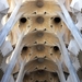 Sagrada Familia Bogen binnenin
