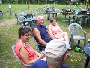 Fietsen naar en wandelen in Roosendael -  25 juli 2013