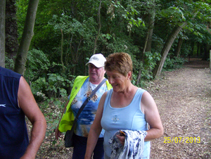 Fietsen naar en wandelen in Roosendael -  25 juli 2013