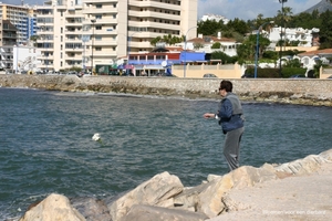 Fuengirola - een bloemetje voor overledene...