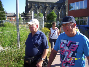 Wandelen langs Nekker - 1 augustus 2013