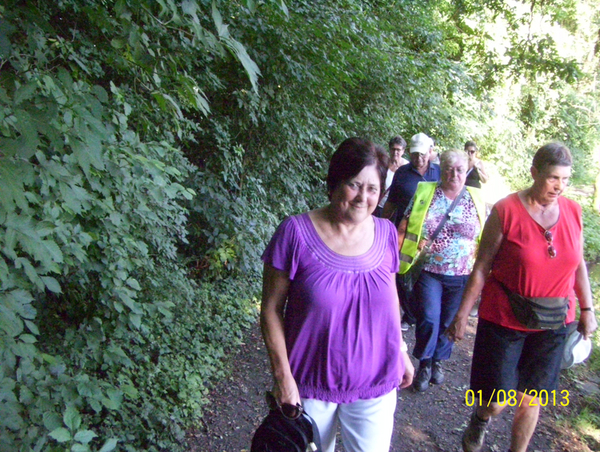 Wandelen langs Nekker - 1 augustus 2013