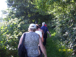 Wandelen langs Nekker - 1 augustus 2013