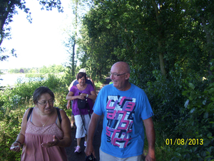 Wandelen langs Nekker - 1 augustus 2013