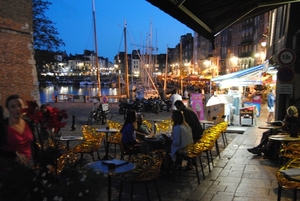 Honfleur in de avond