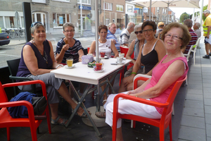 Fietsen naar Koningshooikt - 8 augustus 2013