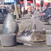 Fontein met appel- en peervorm