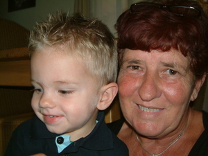 djayke met oma