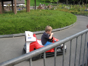 61) Ruben op de racebaan