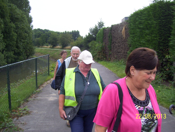 Wandeling over nieuwe paden - 22 augustus 2013