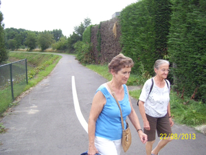 Wandeling over nieuwe paden - 22 augustus 2013