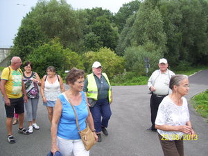 Wandeling over nieuwe paden - 22 augustus 2013