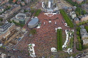 Oranjeplein Museumplein Koninginnedag