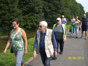 Wandeling langs Vrouwvliet - 29 augustus 2013